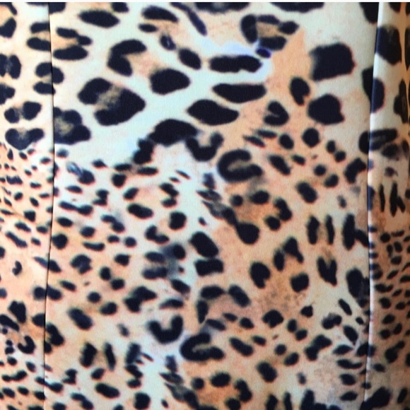 Clove leopard print dress 2 spandex - Picture 4 of 6
